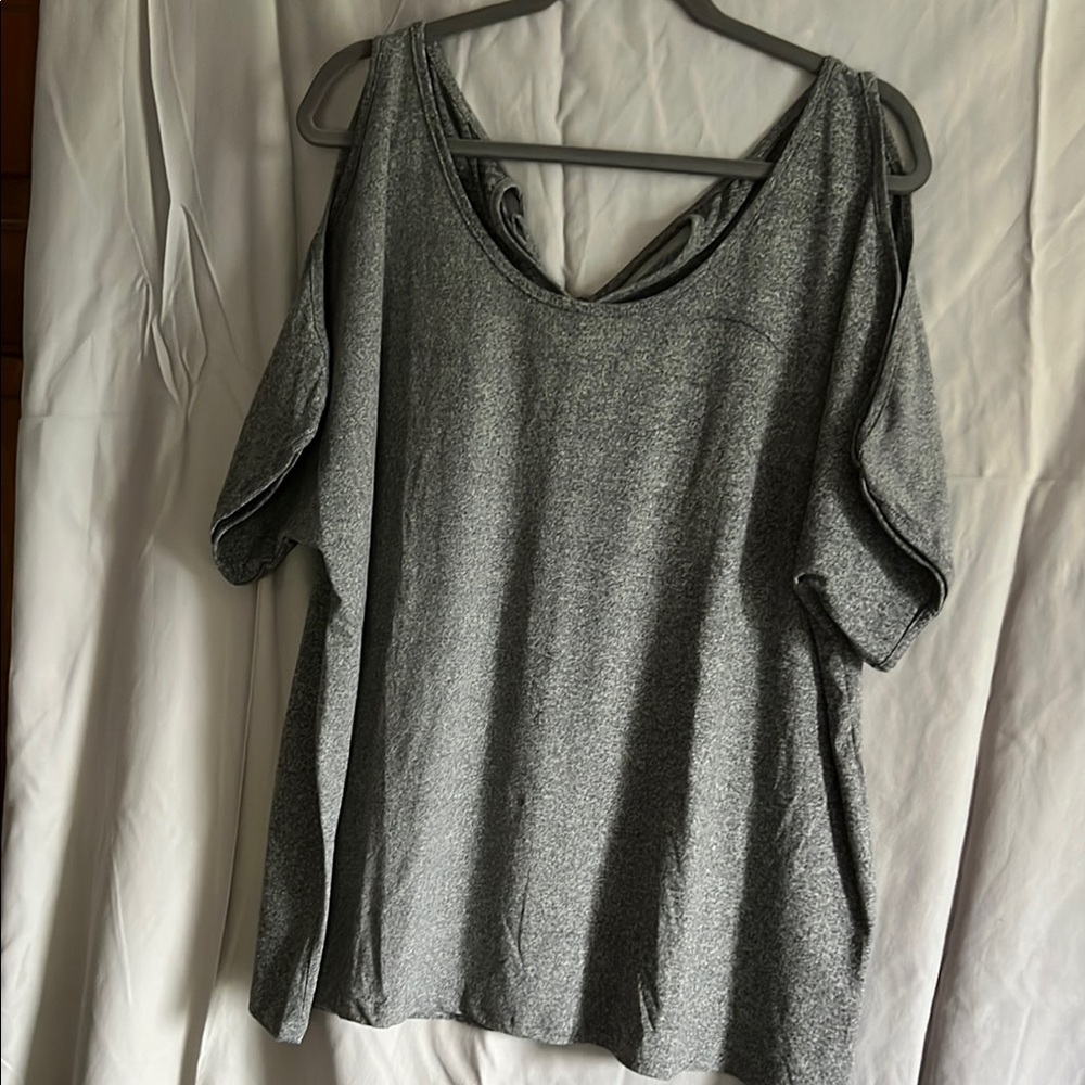 SHEIN Heather Gray Women's Blouse